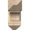 Ekena Millwork Imperial Arts and Crafts Rough Sawn Bracket w/ Offset Brace, Douglas Fir, 8"W x 18"D x 18"H BKT0806X18X18IMP03RDF - alternate 2